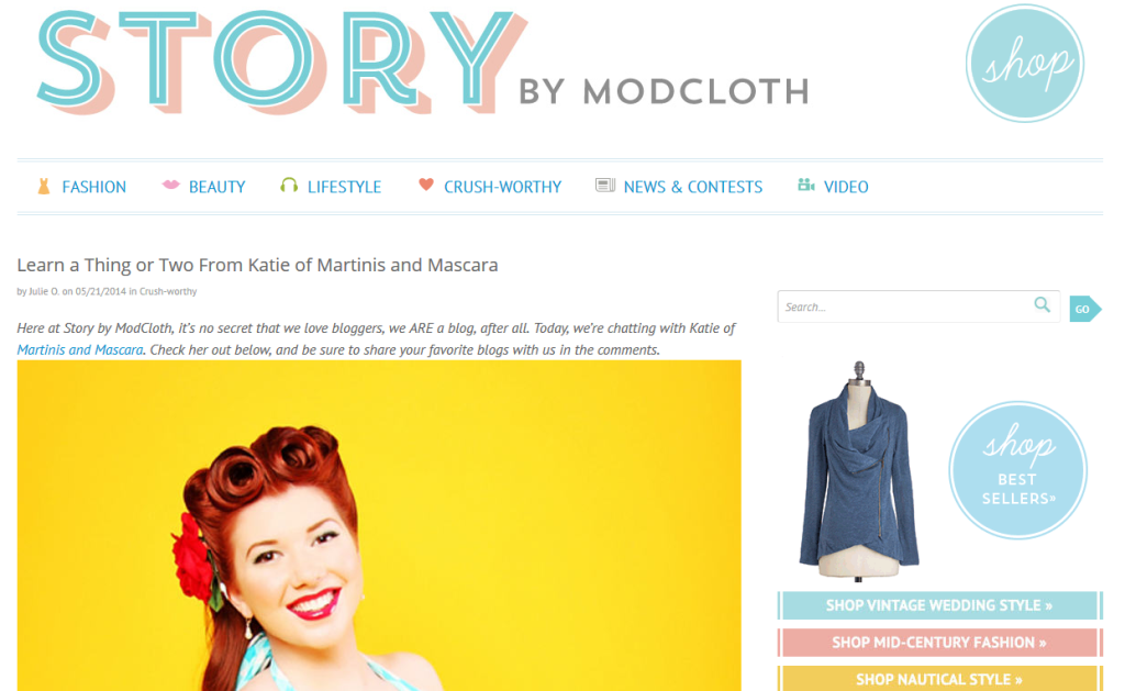 modcloth feature