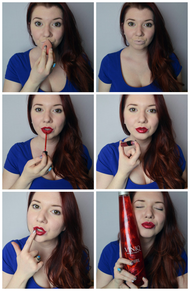 Viniq Ruby Inspired lip step by step