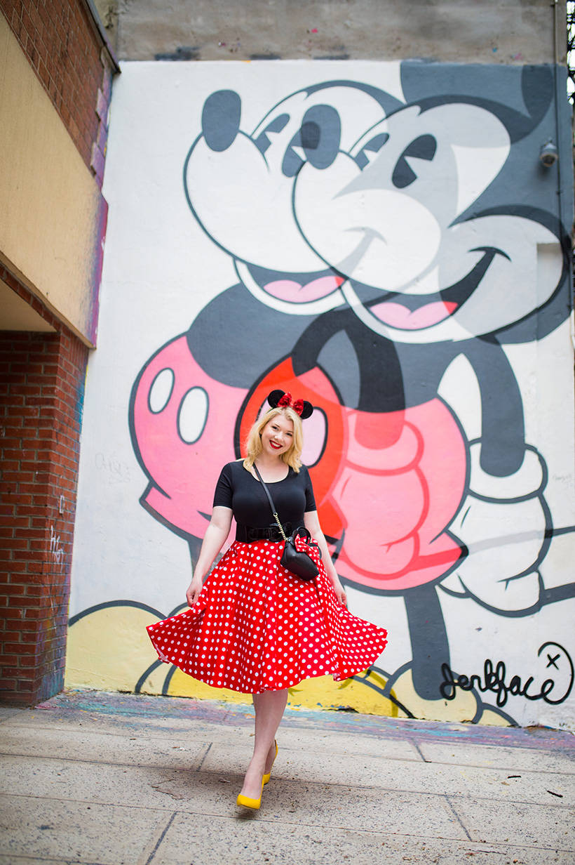 Minnie Mouse Outfit Disneybound Dapper Day