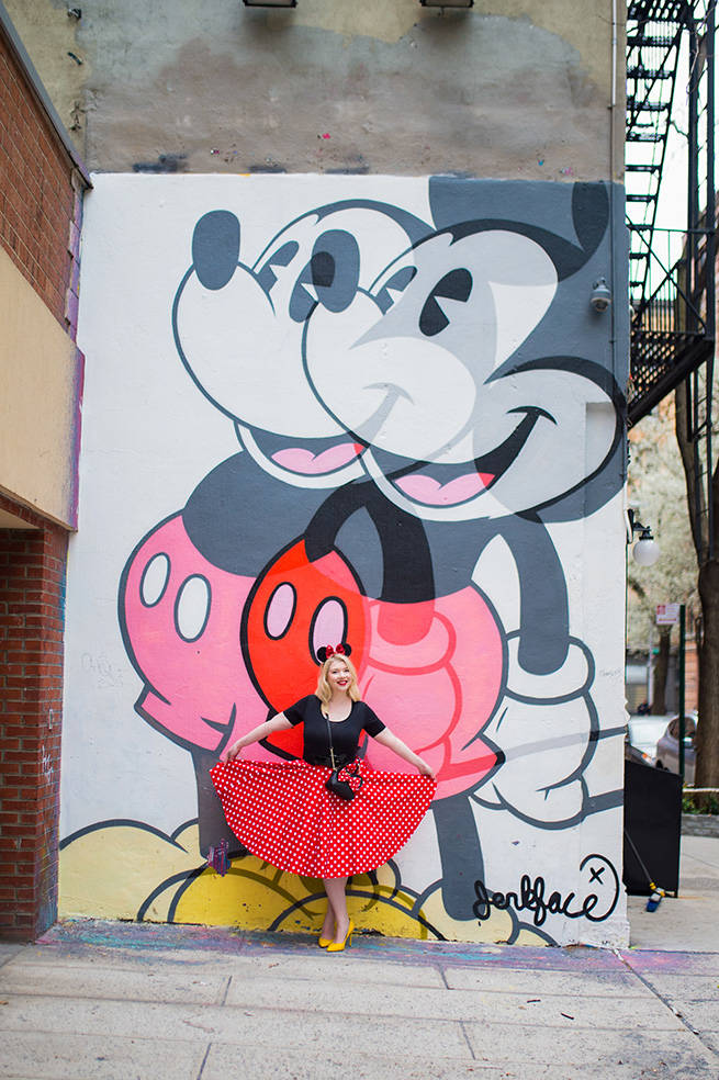 NYC Mickey Mural